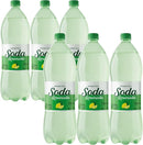 Kit 6 Soda Limonada Antarctica 2L