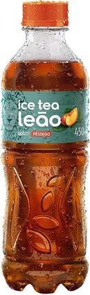 Kit 6 Chá Leão Ice Tea Pêssego 450ml