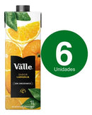 Kit 6 Suco Del Valle Laranja 1L