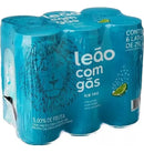 Kit 6 Chá Leão Ice Tea Limão 450ml