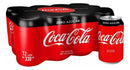 Kit 12 Coca-Cola Zero 350ml