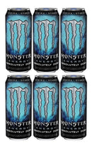 Kit 6 Monster Absolutely Zero 473ml